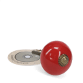 Ceramic drawer knob - Red