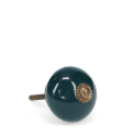 Ceramic drawer knob - Blue