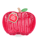 Summer fruit woven basket - Apple