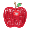 Summer fruit woven basket - Apple