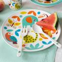 Children's melamine plate - Wild Wonders