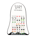 Stick on earrings (30 pairs) - Spooky