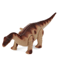 Brontosaurus wind up toy in brown and beige