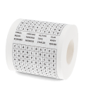 Word search loo roll