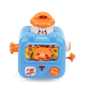 Wind-up ice cream van racer - Blue