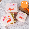 Snack boxes (set of 3) - Unicorn