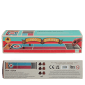 poo curling game box showing safety warning