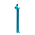 sausage dog stylus ballpoint pen in blue with cap on