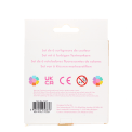 highlighter packaging showing safety warning in multilingual