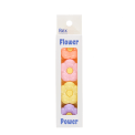 Stackable flower highlighters set in a box