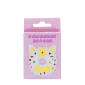 doughnut shape dog eraser inside original retail packaging