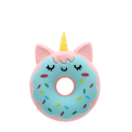 Doughnut-shaped unicorn eraser out of the box