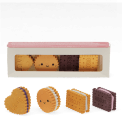 biscuit-shaped erasers with the box 