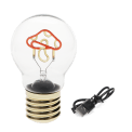 USB rechargeable light bulb lamp - Mushroom