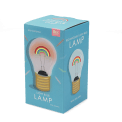 USB rechargeable light bulb lamp - Rainbow