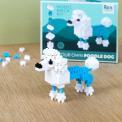 completed poodle model kit with packaging