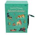 Festive Friends Advent Calendar box featuring illustrations of dogs