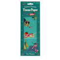 festive friends tissue paper feature illustrations of dogs in winter clothing in a box 