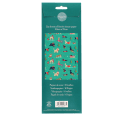 back of tissue paper packaging box with barcode