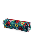 pencil case with zip featuring ladybird and flowers print 