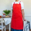 Two-tone utility apron - Red