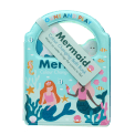 Colour Changing Bath Book' featuring colourful illustrations of mermaids, fish, and underwater scenes and a tag