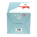 Base of polar bear night light packaging box showing safety warnings and barcode
