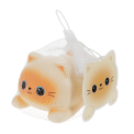 Squidgy stress cat in its packaging with tag