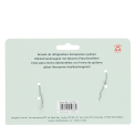 Back of fridge magnet packaging showing multilingual descriptions
