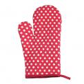 Red Retrospot Oven Glove