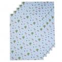 5 Sheets Of Woodland Animals Wrapping Paper