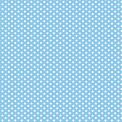 5 Sheets Of Blue Polkadot Wrapping Paper