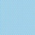 5 Sheets Of Blue Polkadot Wrapping Paper
