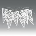 Paper Bunting White Lace