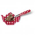 Tea Bag Plate Red Retrospot