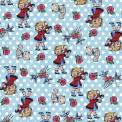 5 Sheets Of Dolly Girl Wrapping Paper