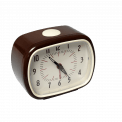 Retro Brown Alarm Clock