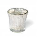 Fluted Antique Glass Tealight Holder