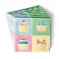 Set 20 Napkins Fairy Cakes Design