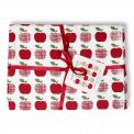  Red Apples Design Cotton Tablecloth