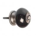 Drawer Knob Ceramic Black