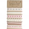 Set Of 6 Ribbons Country Style