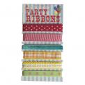 Set Of 6 Ribbons Party