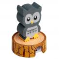 Grey Owl Eraser Pencil Sharpener