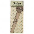 Popstar Microphone Wooden Ruler