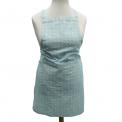 Blue Classic Spot Cotton Apron