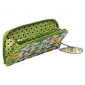 Mid Century Floral Oilcloth Wallet
