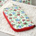 Rambling Rose Oilcloth Wallet