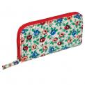 Rambling Rose Oilcloth Wallet