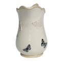 Large Cream Botanical Butterfly Jug